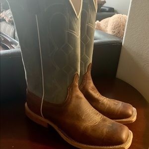 New Anderson Bean Boots Square Toe 9.5 D